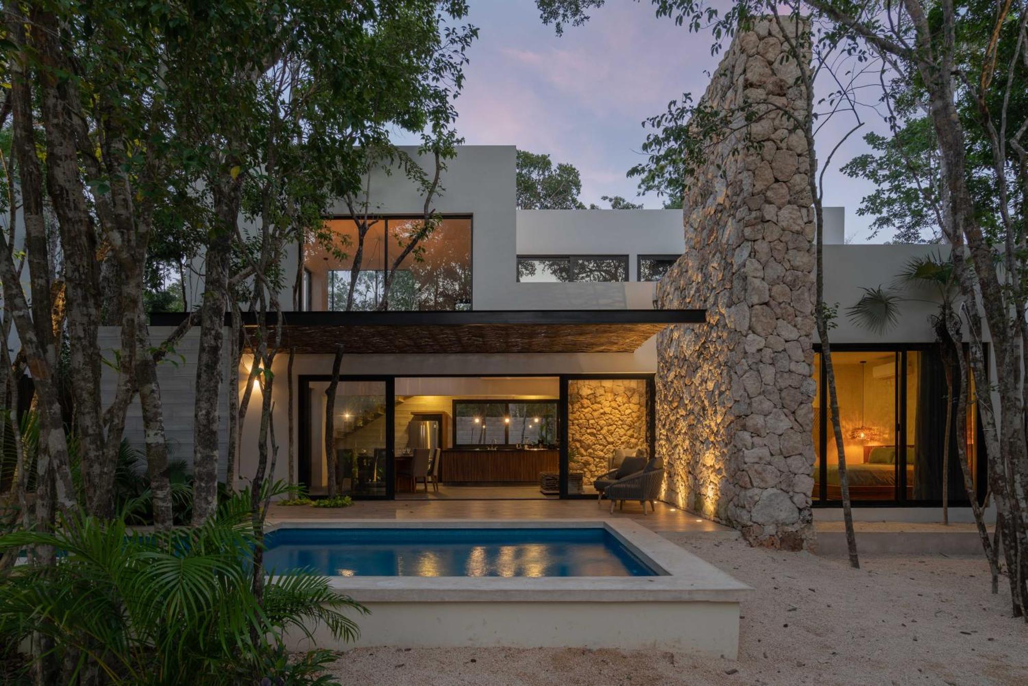 Twelve O'Clock - Luxury Villas Тулум Экстерьер фото